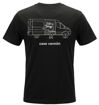 case vannön - Van Life Black T-Shirt