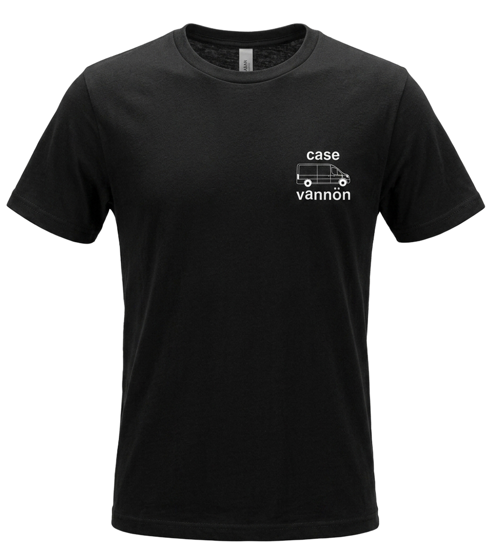 case vannön - Van Life Black T-Shirt