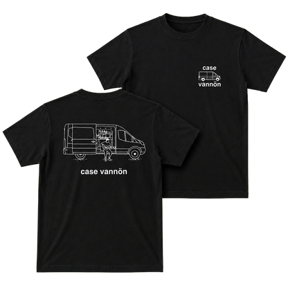 case vannön - Van Life Black T-Shirt